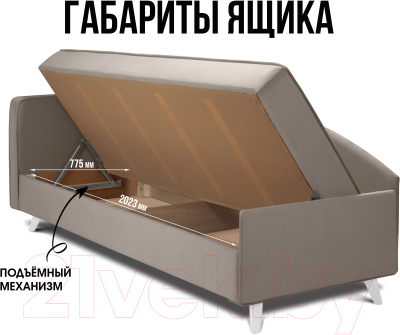 Тахта Mio Tesoro Альфа 800 левая