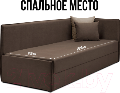 Тахта Mio Tesoro Гамма 800 правая