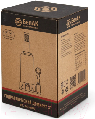 Бутылочный домкрат БелАК БАК.00040