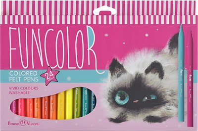 Фломастеры Bruno Visconti Funcolor / 32-0069 - фото