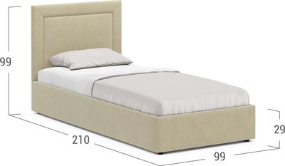 Односпальная кровать Moon Family 1258 / MF011111