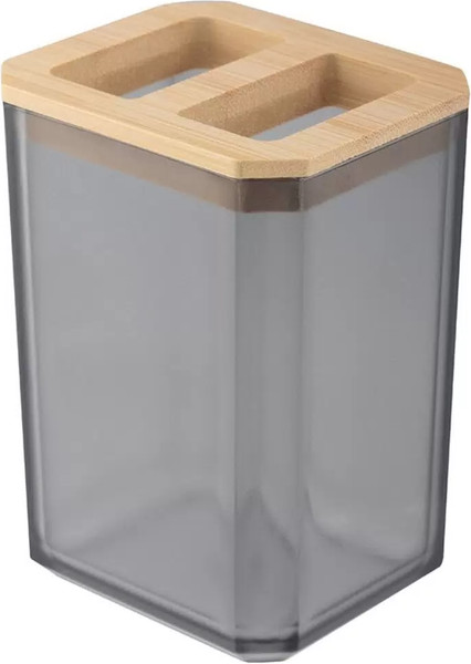 Стакан для зубной щетки и пасты Рыжий кот Оникс / 107636 - фото