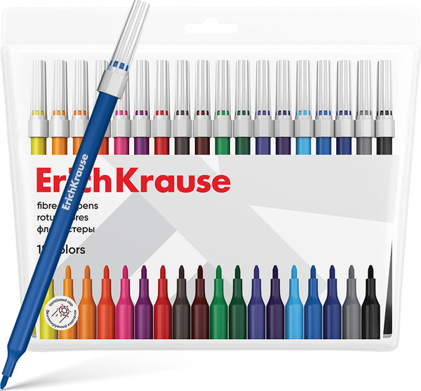 Фломастеры Erich Krause Light / 61829 - фото