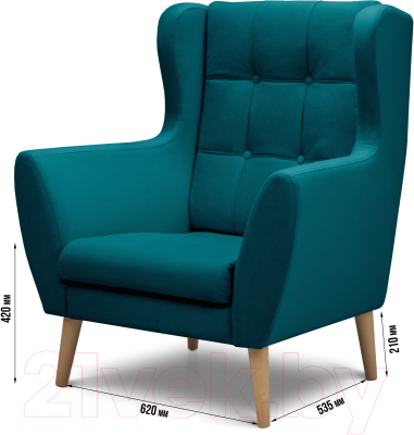 Кресло мягкое Mio Tesoro Фиджи