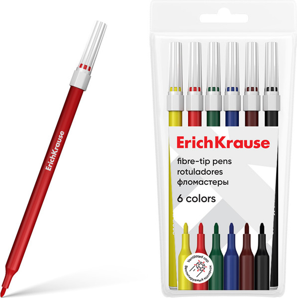 Фломастеры Erich Krause Light / 61827