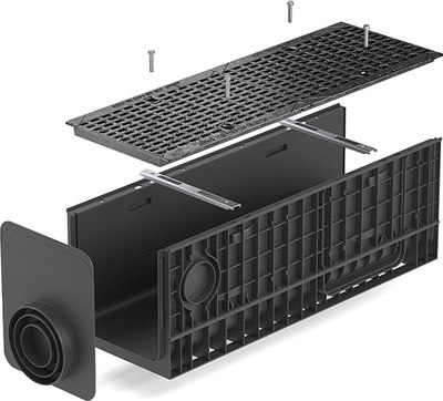 Заглушка ливневой канализации Ecoteck DN 300 / ДИ 13805000