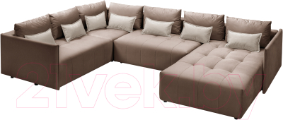 Диван П-образный Mio Tesoro Чилетти - фото