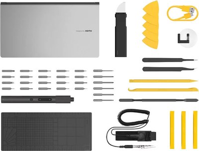 Электроотвертка HOTO Precision Screwdriver Kit Pro QWLSD012 (черный)