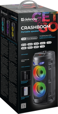 Портативная колонка Defender CrashBoom / 65085