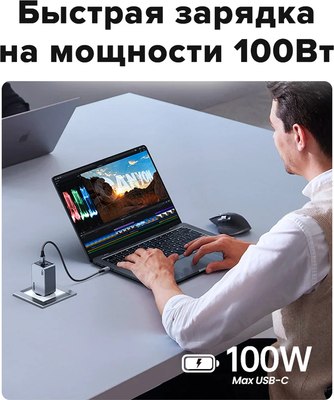 Зарядное устройство сетевое Ugreen X757 / 25874