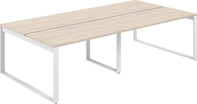 Письменный стол Norden 280x143.8x75 / AG.145.AR.L.72.WH - фото