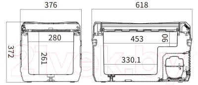 Автохолодильник Alpicool NL30