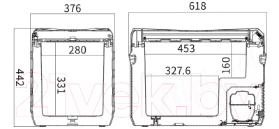 Автохолодильник Alpicool NL40