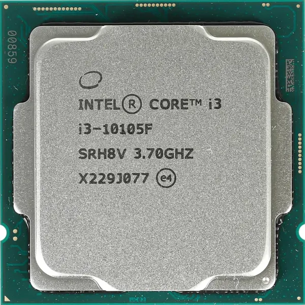 Процессор Intel Core i3-10105F OEM / CM8070104291323 - фото
