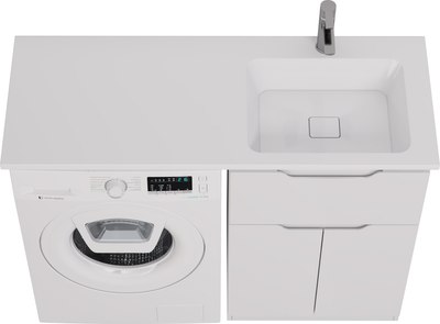 Тумба с умывальником Dreja Vega 60 + Wing 120 R