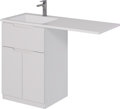 Тумба с умывальником Dreja Vega 60 + Wing 120 L