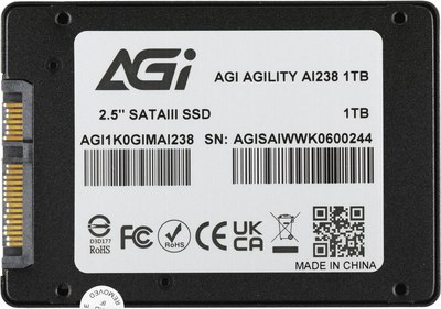 SSD диск AGI AI238 1TB (AGI1K0GIMAI238)