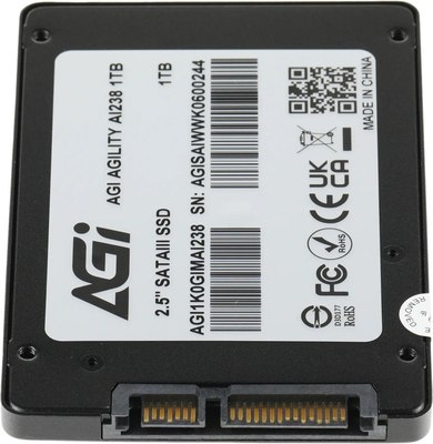 SSD диск AGI AI238 1TB (AGI1K0GIMAI238)