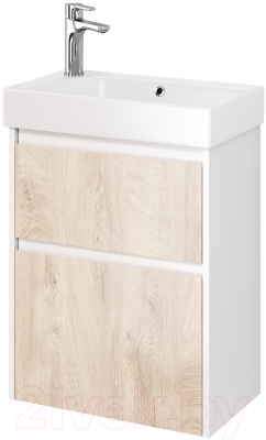 Тумба с умывальником Dreja Slim 55 / 99.0500 + Синерджи 55 - фото