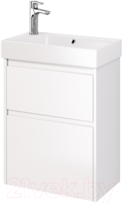 Тумба с умывальником Dreja Slim 55 / 99.0400 + Синерджи 55 - фото