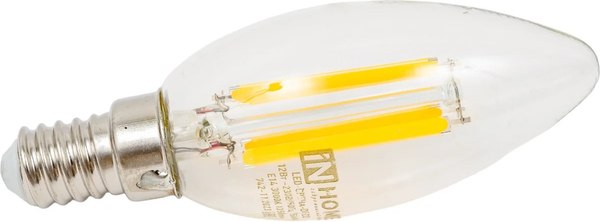 Лампа INhome LED-Свеча-Deco 12Вт 230В Е14 3000К / 4690612053660