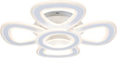 Люстра Ambrella FA8925/4+1 WH/CH (белый/хром)