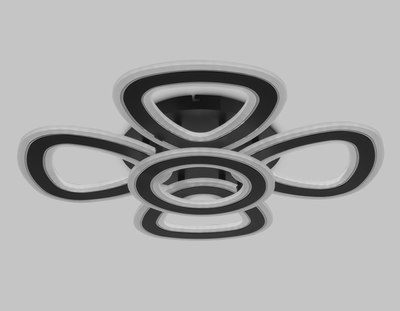 Люстра Ambrella FA8926/4+1 BK/CH (черный/хром)