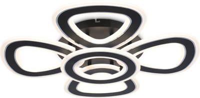 Люстра Ambrella FA8926/4+1 BK/CH (черный/хром)