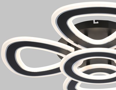 Люстра Ambrella FA8926/4+1 BK/CH (черный/хром)