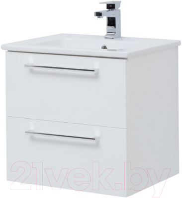 Тумба с умывальником Dreja Gio 60 + Эйфория-60