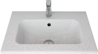 Тумба с умывальником Dreja Gio 60 + Эйфория-60