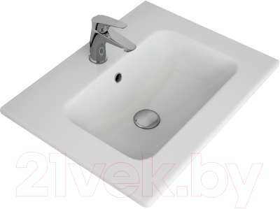 Тумба с умывальником Dreja Gio 60 + Эйфория-60