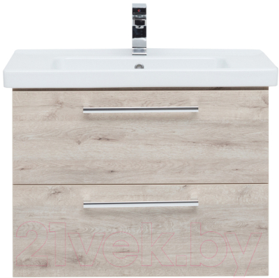 Тумба с умывальником Dreja Gio 80 / 77.0104D + Эйфория 80