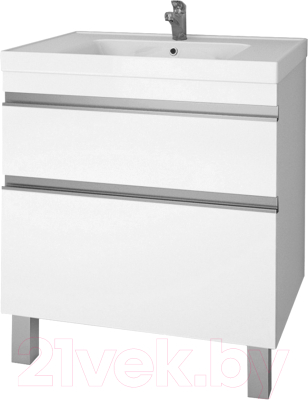 Тумба с умывальником Dreja Grace Plus 70 + Grace 70 - фото