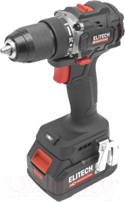 Аккумуляторная дрель-шуруповерт Elitech CD 20SL2 (205718) - фото