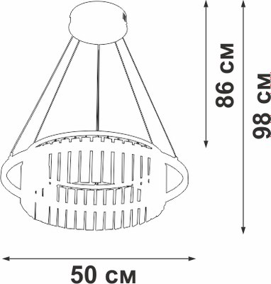Потолочный светильник Vitaluce V54010-0/1S
