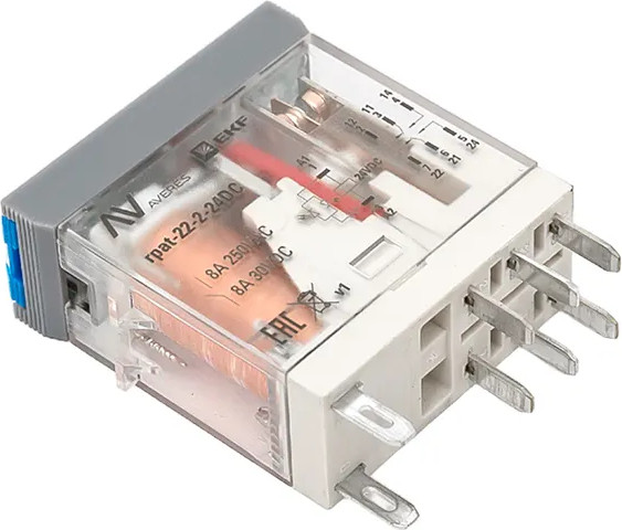 Реле промежуточное EKF Averes rpat-22-2-24DC