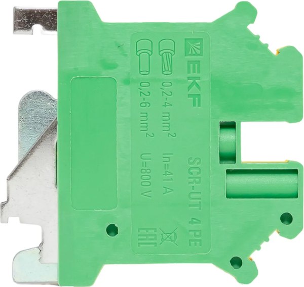 Клеммная колодка EKF scr-ut-4-pe