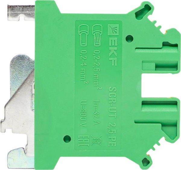 Клеммная колодка EKF scr-ut-2.5-pe
