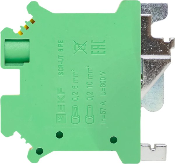 Клеммная колодка EKF scr-ut-6-pe