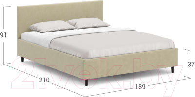 Двуспальная кровать Moon Family 1259 / MF011823