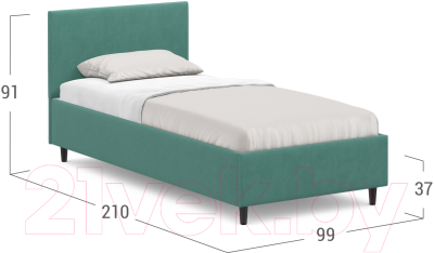 Односпальная кровать Moon Family 1259 / MF011785