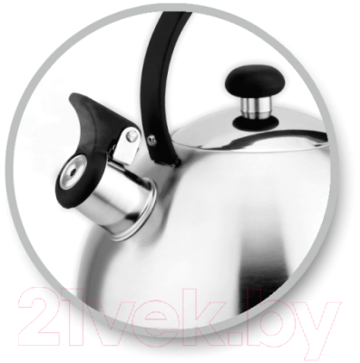 Чайник со свистком Lara LR00-65