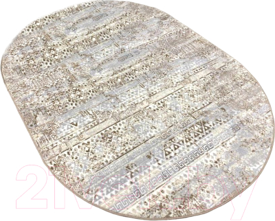 Ковер Radjab Carpet Бьянка Овал D057A / 8796RK-B - фото