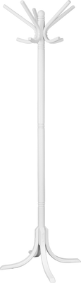 Вешалка для одежды Мебелик В 8Н (белый) - фото