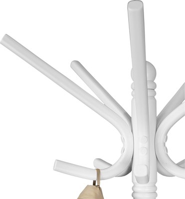 Вешалка для одежды Мебелик В 8Н (белый)