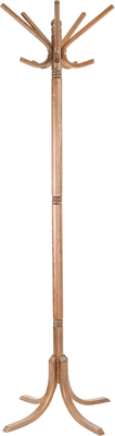 Вешалка для одежды Мебелик В 8Н (светло-коричневый) - фото