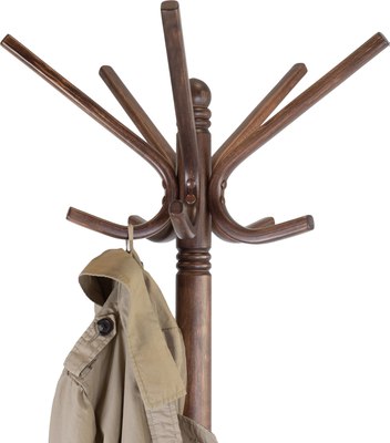 Вешалка для одежды Мебелик В 8Н (средне-коричневый)