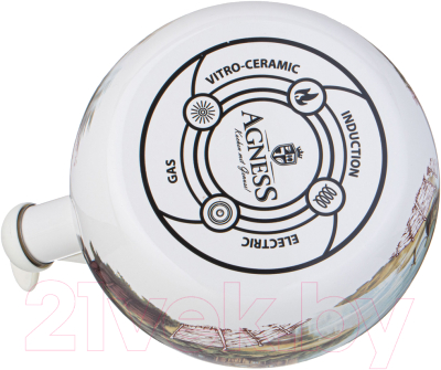 Чайник со свистком Agness 943-064