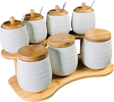 Набор емкостей для хранения Lenardi Bamboo 140-075 - фото